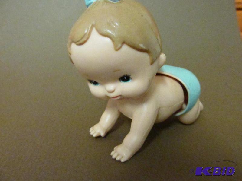 lot 101 image: Vintage, Collectible, Wind Up Baby