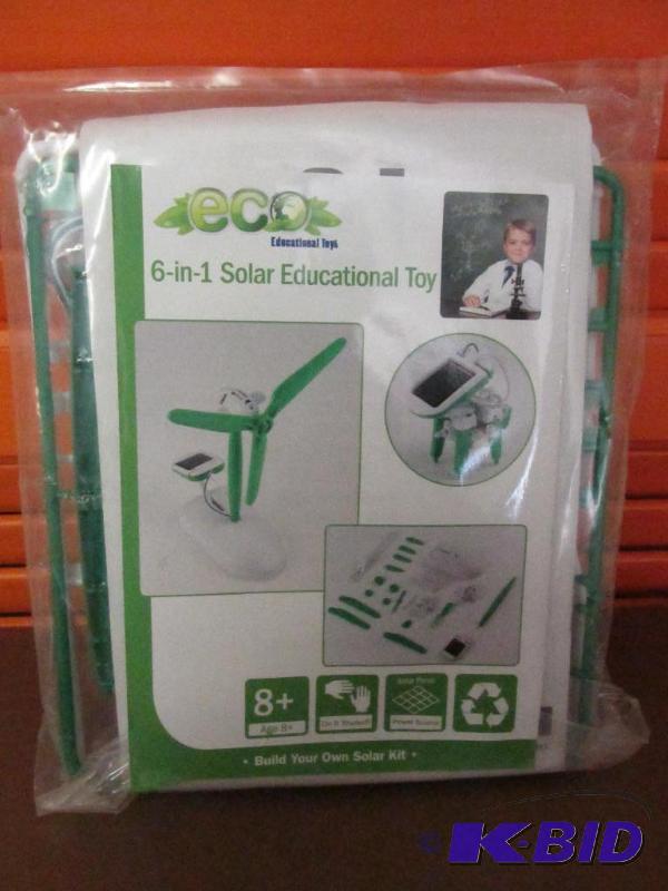lot 104 image: 6 in 1 Solar Educational Toy