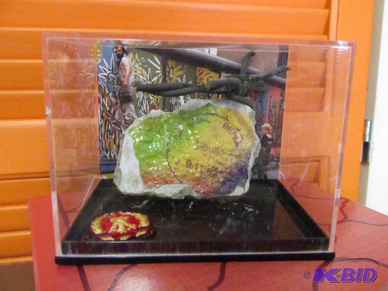 lot 120 image: 9111989 - An Original Piece of THE BERLIN WALL