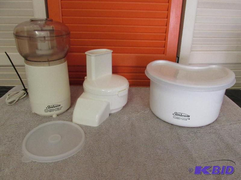 lot 108 image: Sunbeam Oskar Chopper and Food Processor.