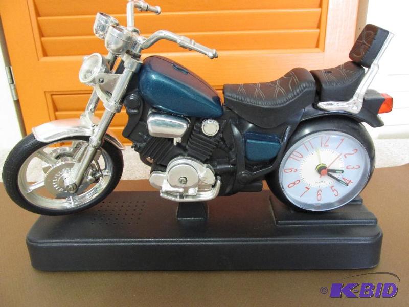lot 111 image: Talking Motorcycle Alarm Clock
