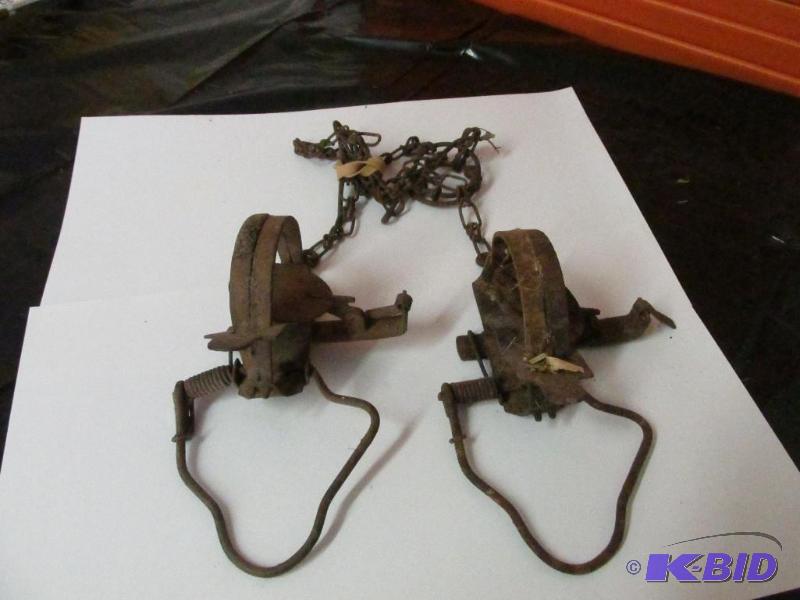 lot 28 image: Two Spring Traps