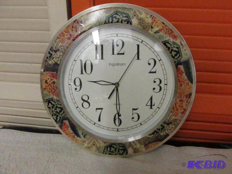 lot 56 image: Ingraham Wall Clock