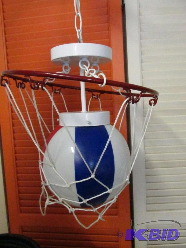 lot 65 image: Basketball Ceiling Light