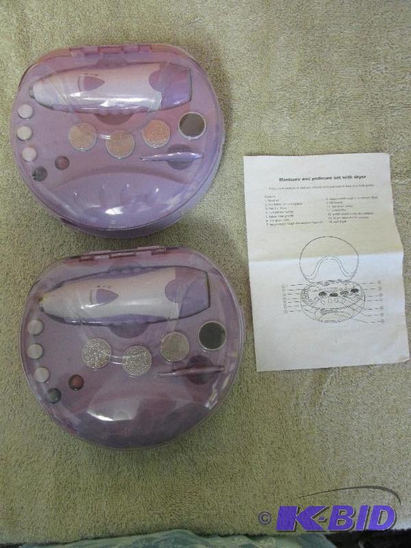 lot 94 image: 2 Manicure and Pedicure Sets