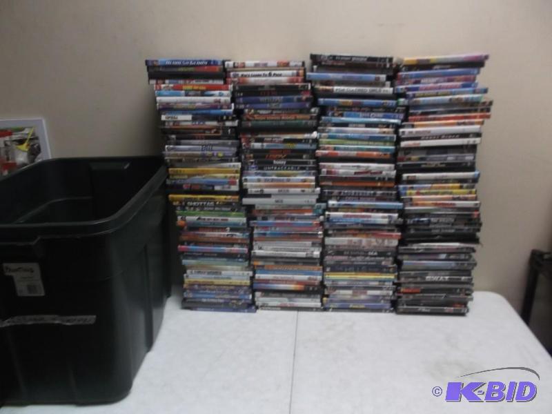 lot 13 image: Huge DVD lot with scratches,Some Are Light Sc...