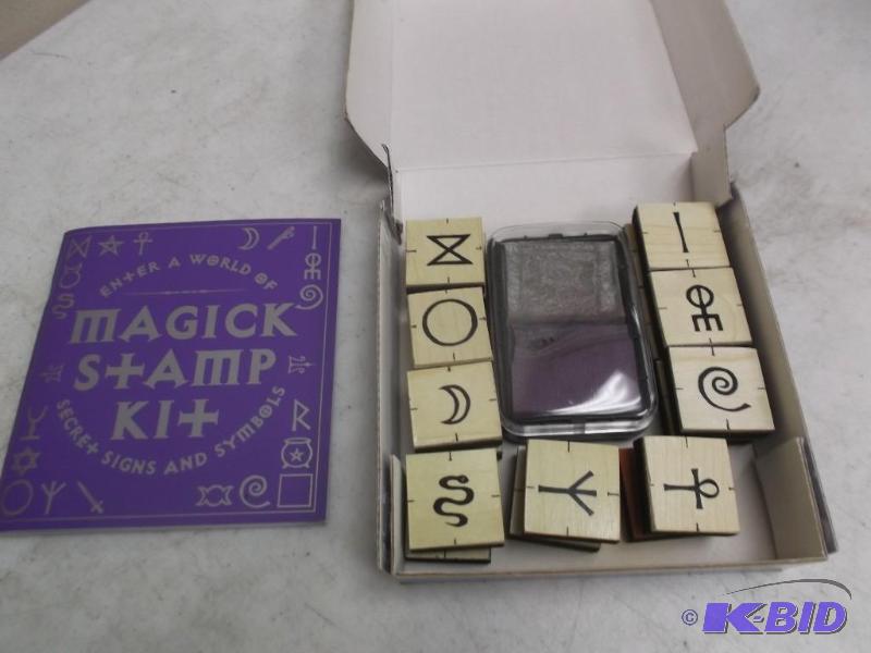 lot 65 image: Magick&nbspstamp kit....
