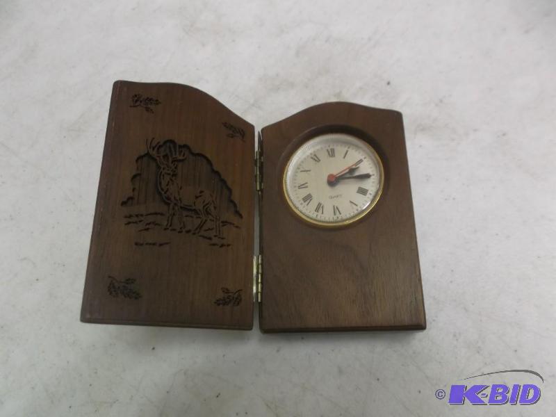 lot 67 image: Small Deer Clock, Untested...