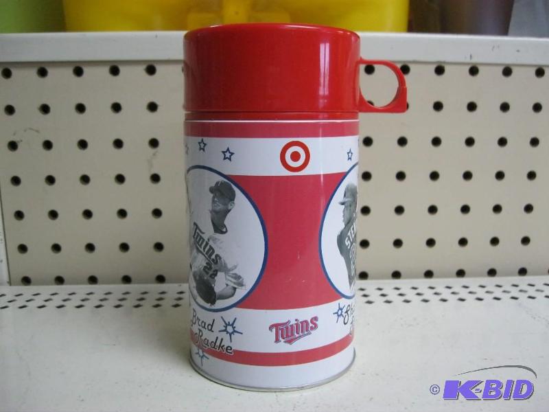 lot 69 image: Minnesota Twins Thermos, Some Marks...