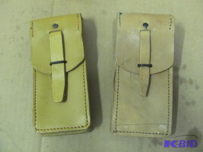lot 71 image: Another 2-for-1 special Pair of Leather Euro...
