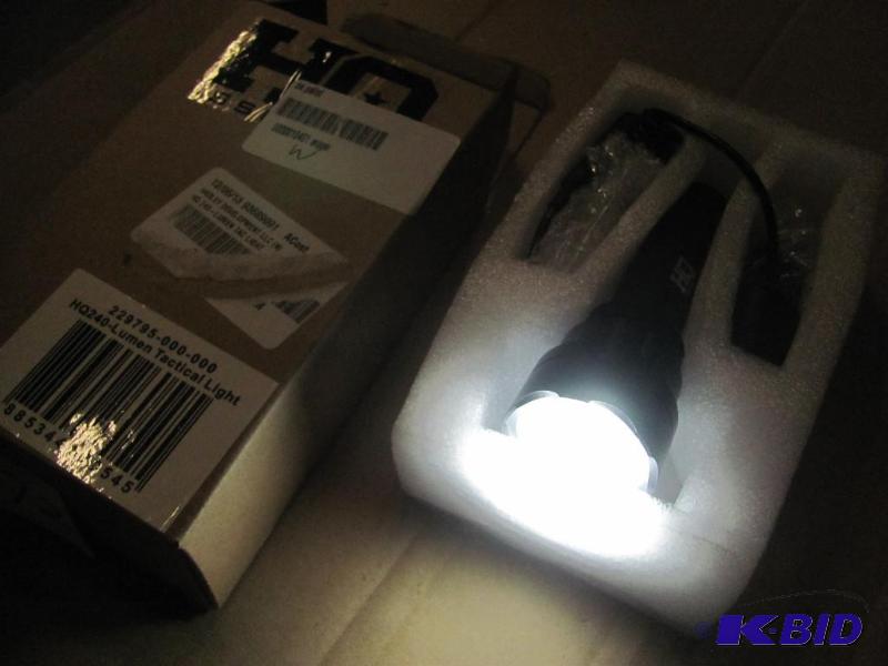 lot 72 image: NEW (in original box) HQ ISSUE HQ 240-Lumen T...