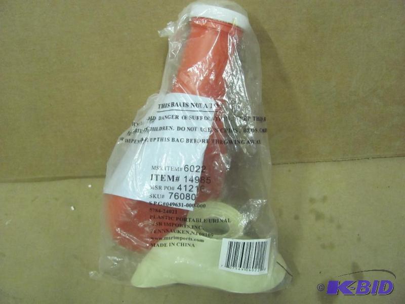 lot 79 image: This Plastic Portable Urinal (in original fac...