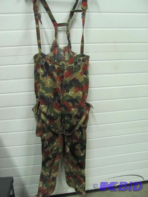 lot 88 image: These SWISS Military Camo Pants have their ow...