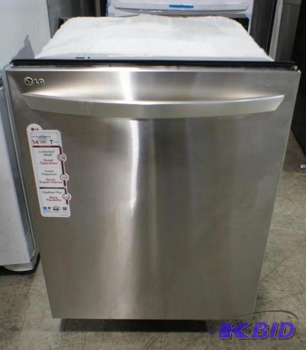 lot 13 image: New LG Dishwasher Model # (LDF7551ST) dishwas...