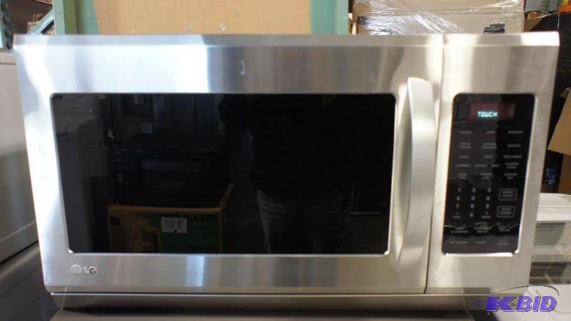 lot 14 image: New Microwave Model # (LMH2016ST) LG 2-cu. ft...