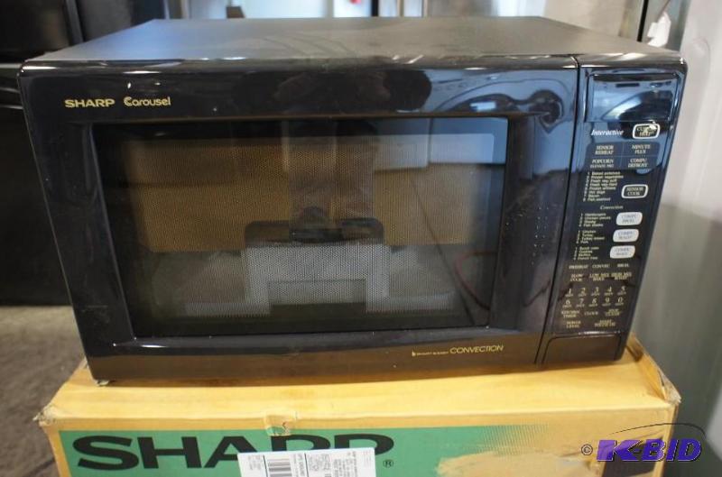 lot 16 image: New Sharp Convection Oven Model # (R-930AK) 1...