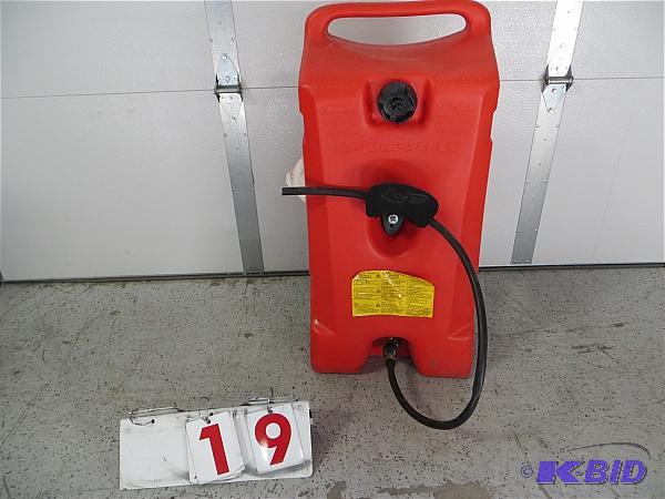14 Gal. Flow and Go Portable Gas Tank. On whe...