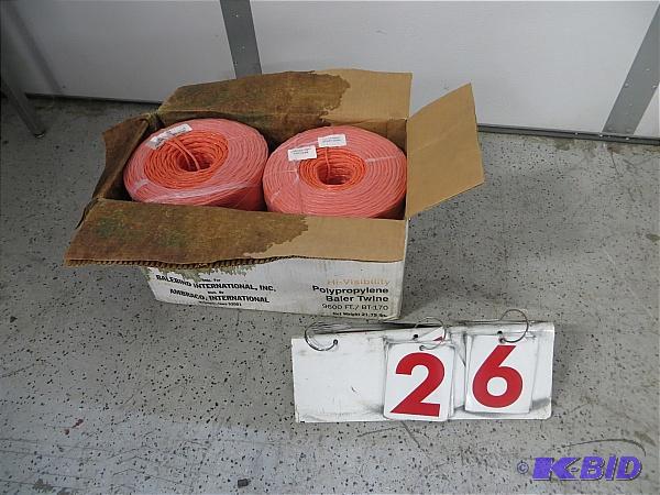 Orange Baler Twine