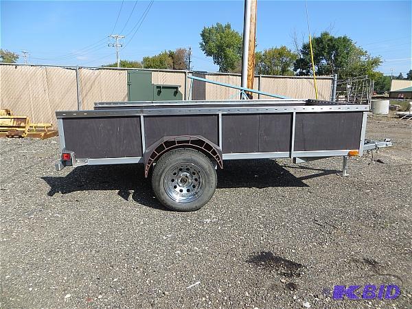 10 12 ft. Homemade Utility Trailer