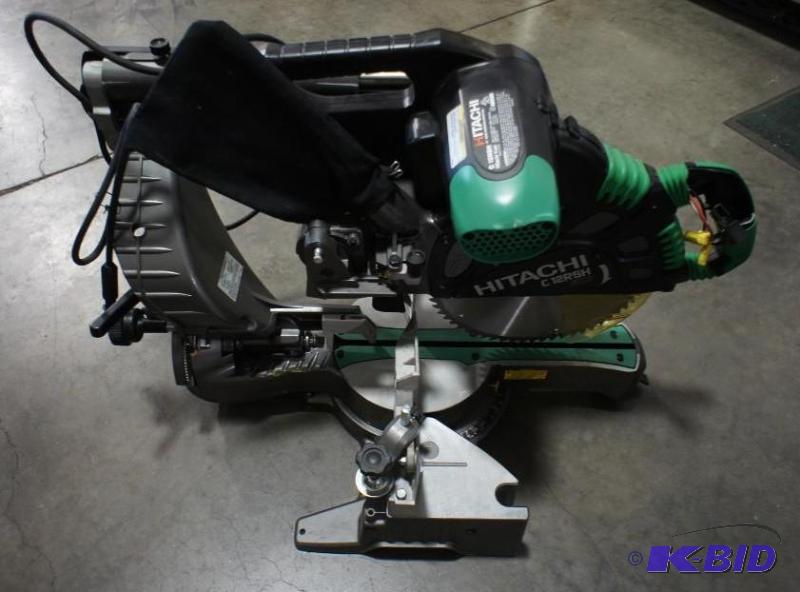 Hitachi 12 in. Sliding Dual Compound Miter Sa...