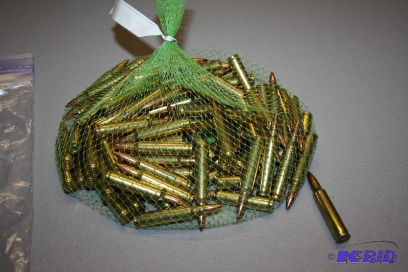 lot 147 image: Bag lot of (1) Miscellaneous .223 ammo app. ...