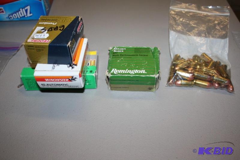 lot 151 image: Lot of (5) containers of Miscellaneous 45 Aut...