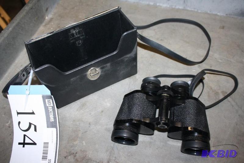 lot 154 image: Lot of (1) Sears 7 x 35mm Wide Angle Binocula...