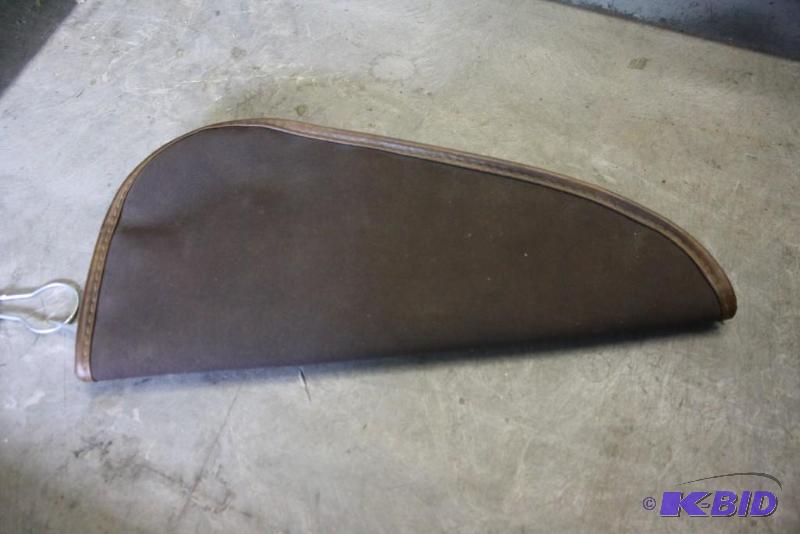 lot 157 image: Lot of (1) soft side gun case. 15 12&quotL ...