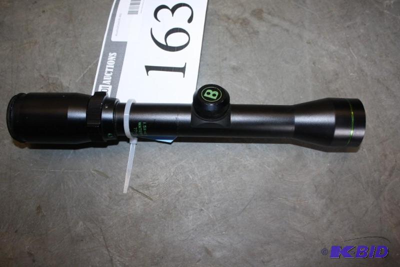 lot 163 image: Lot of (1) Bushnell 1.5x - 4.5x scope waterp...