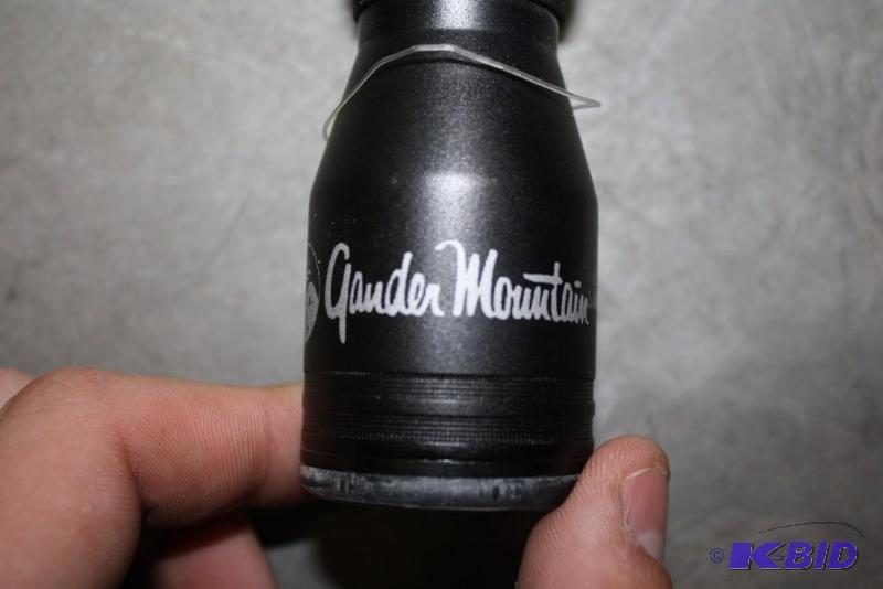 lot 164 image: Lot of (1) Gander Mountain 3 x 32 scope. Blac...
