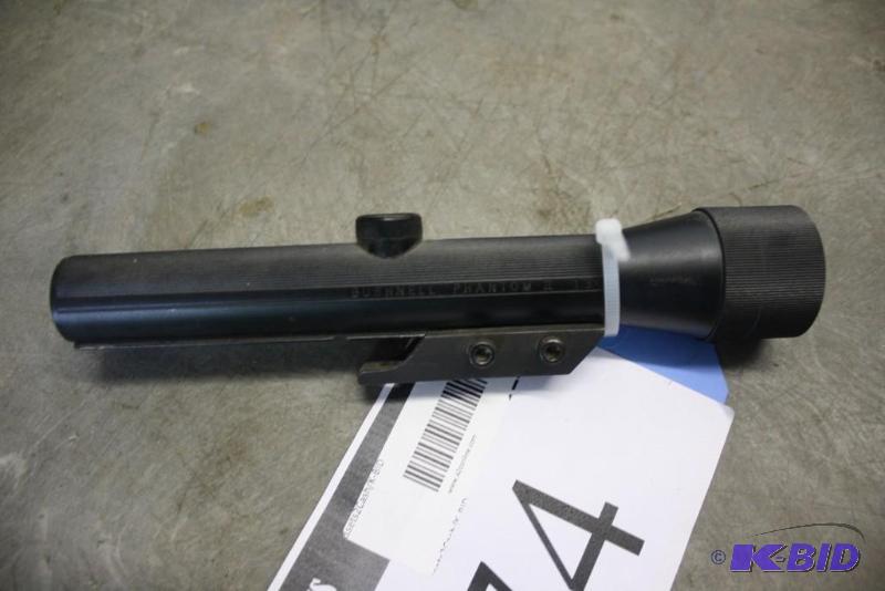 lot 174 image: Lot of (1) Bushnell Phantom 2 1.3x scope. Bla...