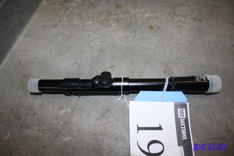 lot 198 image: Sears 4 x 15 scopemount 9" rifle blac...