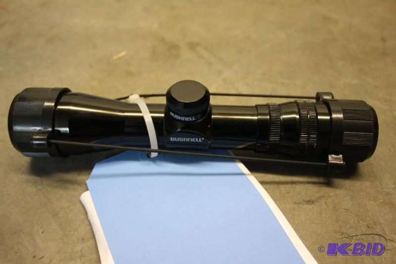 lot 22 image: Bushnell .22 Varmint Scope 4 x 28 Waterproo...