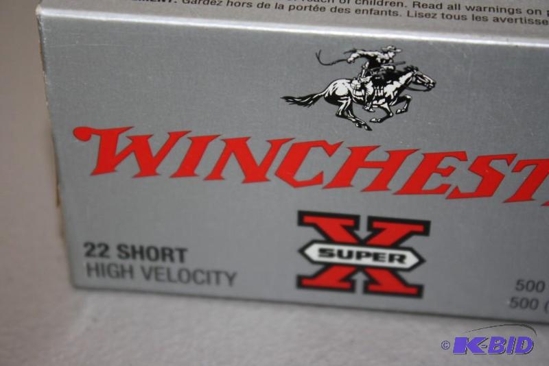 lot 258 image: Winchester Super X 22 Short High Velocity, ap...