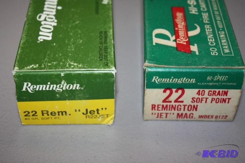 lot 263 image: Remington Hi Speed 22 REM app. 80 ct....