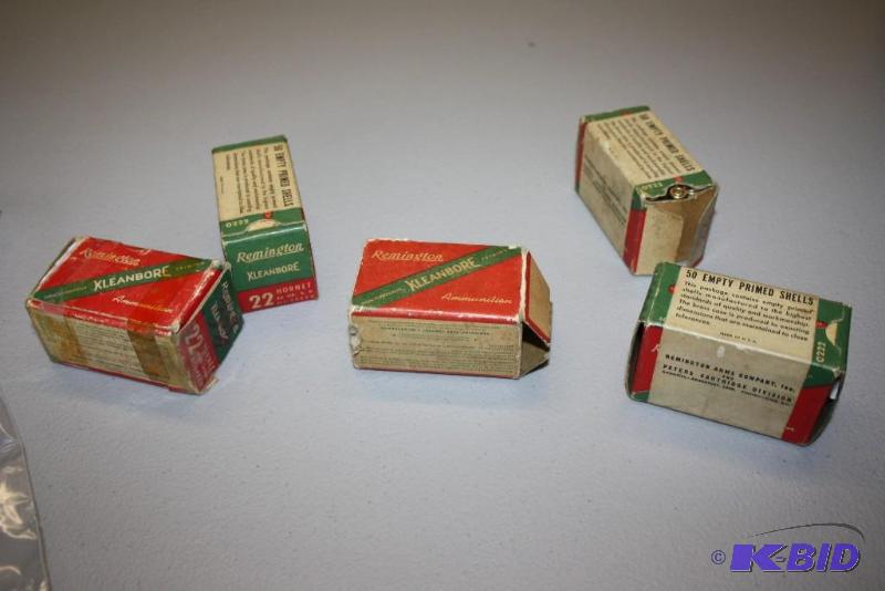 lot 264 image: Miscellaneous 22 Hornet, app. 250 ct....