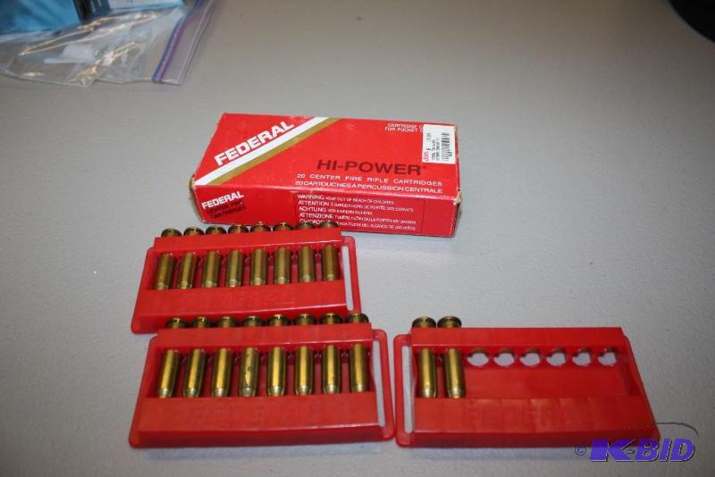 lot 268 image: Federal 7-30 Waters ammo app. 38 ct....