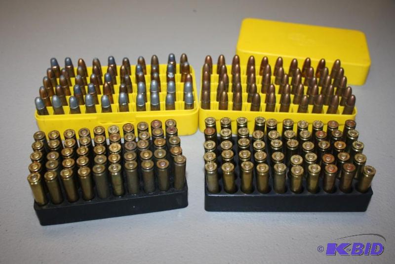 lot 270 image: Miscellaneous 30 Carbine ammo app. 200 ct....