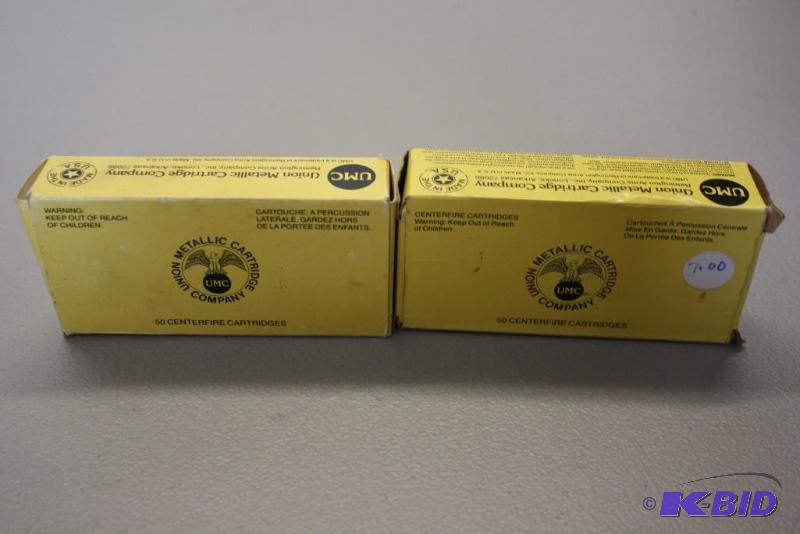 lot 310 image: UMC 380 Auto ammo app. 100 ct....