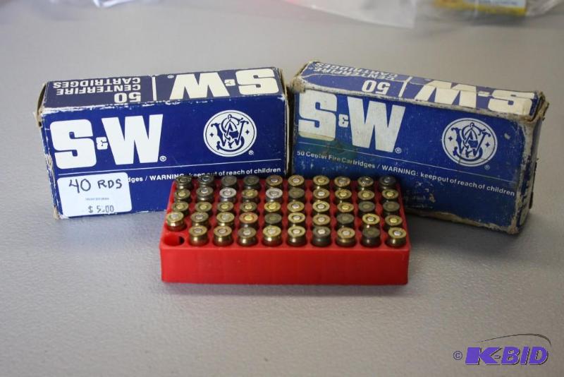 lot 316 image: Miscellaneous 380 Auto ammo app. 140 ct....