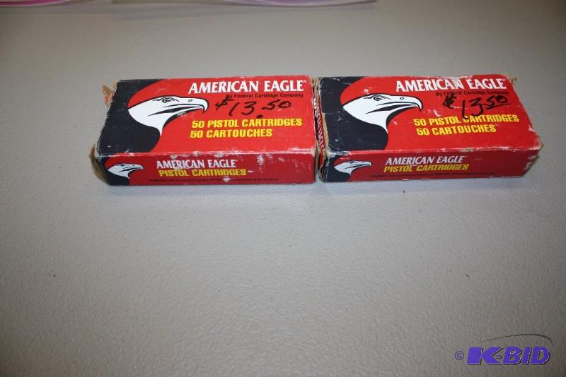 lot 341 image: American Eagle 40 S&ampW app. 100 ct....