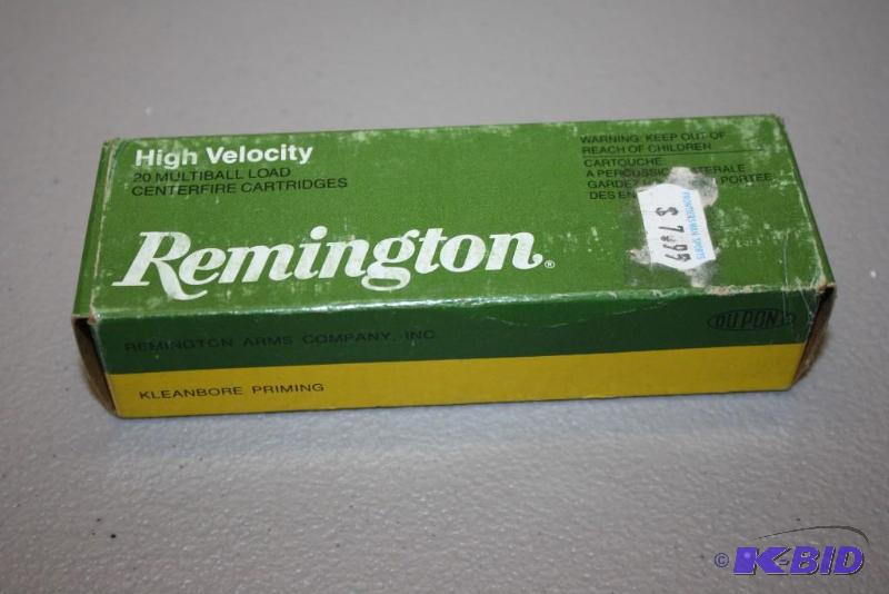 lot 356 image: Remington 38 Special High Velocity app. 20 c...
