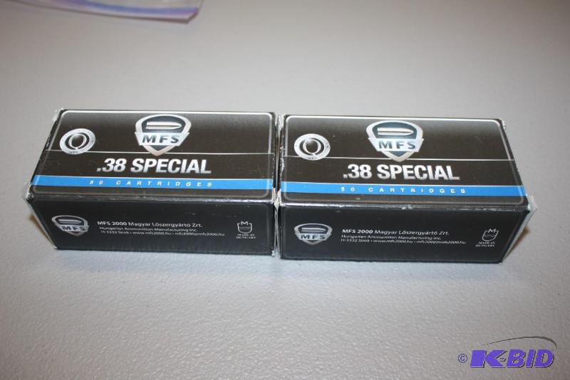 lot 357 image: MFS 38 Special app. 90 ct....