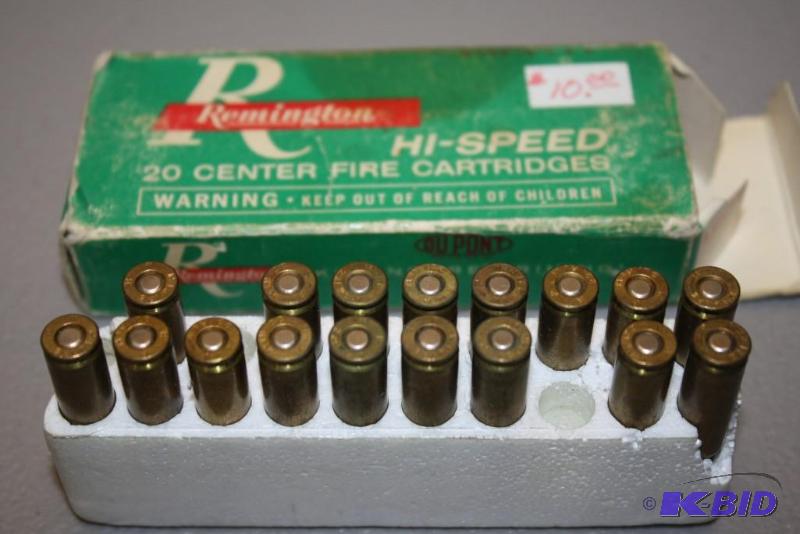 lot 383 image: Remington 17 Remington Accutip-V app. 20 ct....