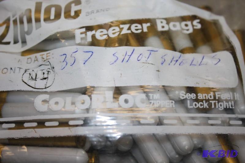 lot 401 image: Contender 357 Magnum HotShots ammo app. 50 c...