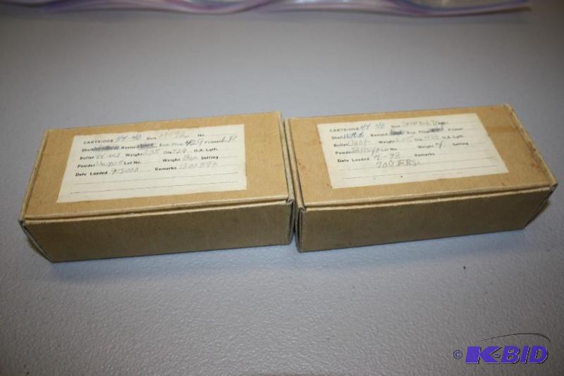 lot 418 image: Miscellaneous 44-40 Win ammo app. 100 ct....