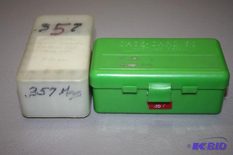 lot 424 image: Miscellaneous 357 Mag ammo app. 90 ct....