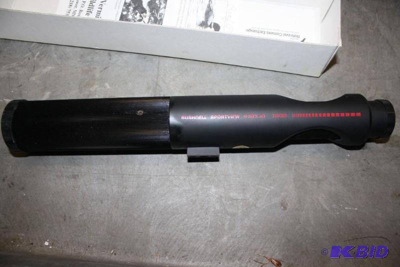 lot 43 image: Bushnell Sportview zoom telescope 40 mm with ...