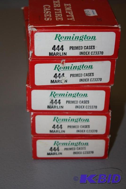 lot 450 image: Remington 444 Marlin ammo app. 100 ct....