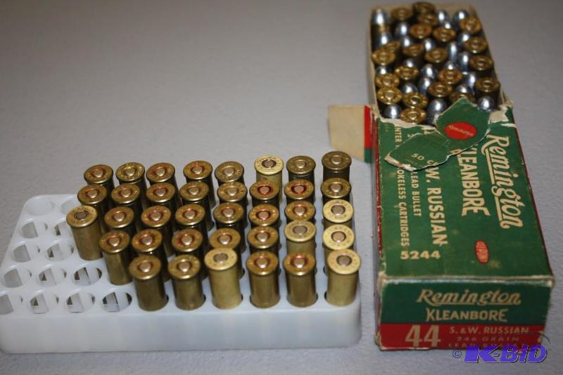 lot 480 image: Miscellaneous 44 S&ampW Special ammo app. 8...